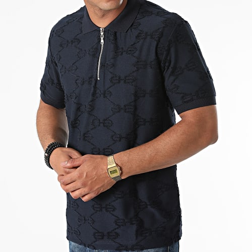 Polo Manches Courtes PL-15 Bleu Marine