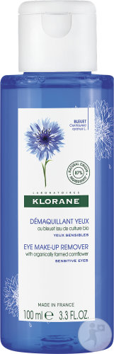 Klorane Bleuet Bio Démaquillant Yeux Haute Tolérance Yeux Sensibles 100ml
