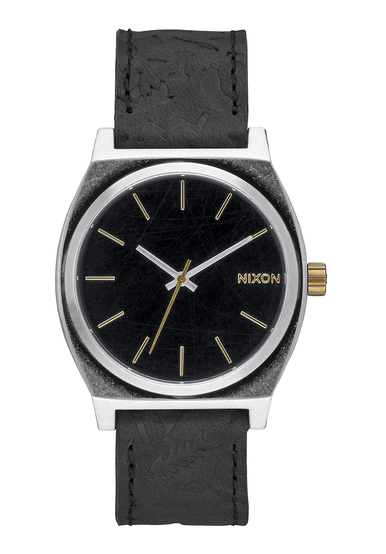 Nixon The Time Teller Black Brass A0452222