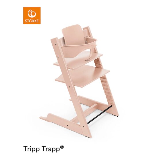 Chaise haute Tripp Trapp®   Rose poudré        de               Stokke®