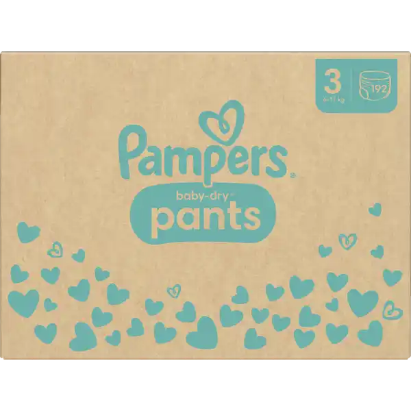 Baby Dry Pants Gr. 3 (6-11kg) Monatsbox