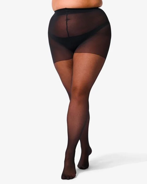 collant curvy stretch 20 deniers noir