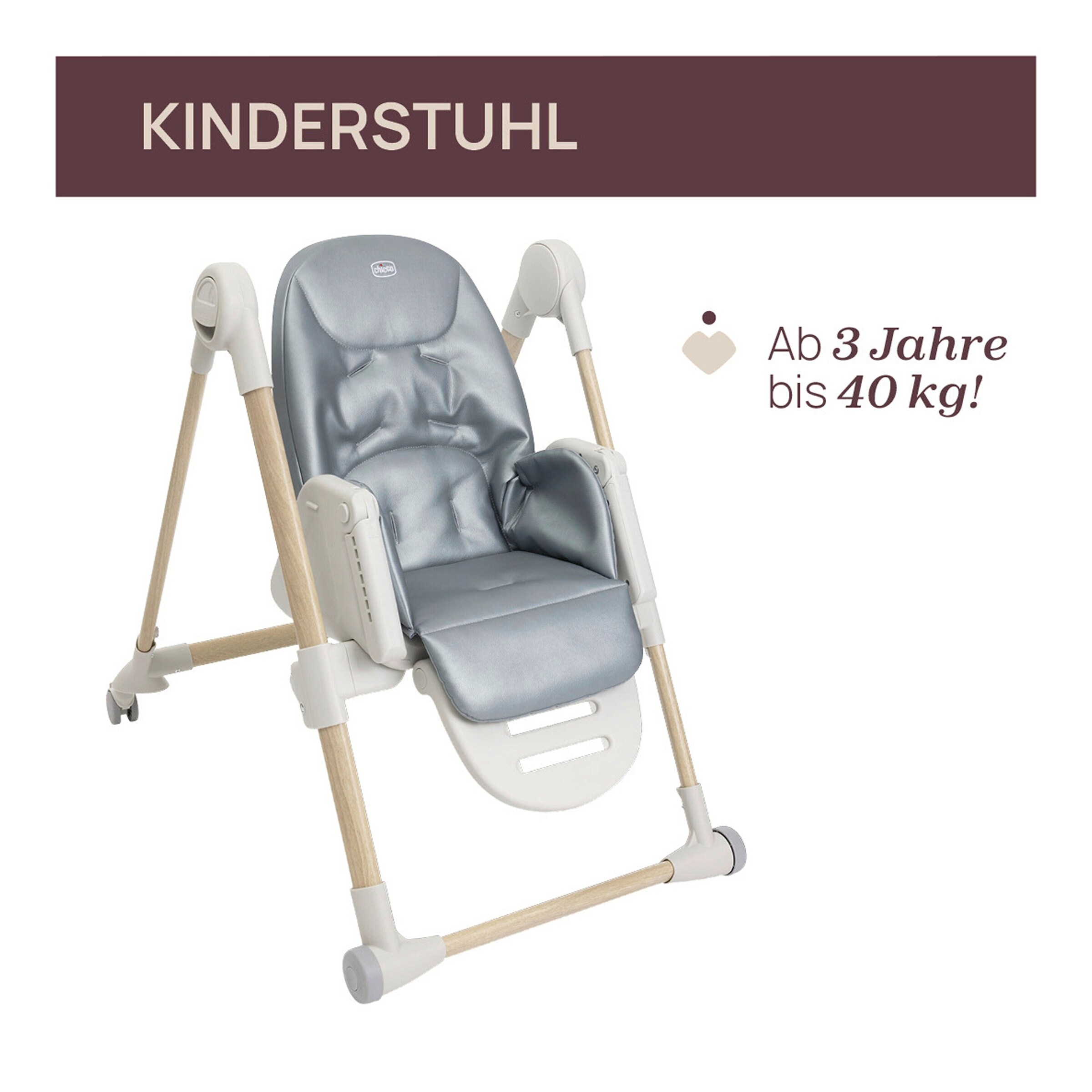 Chicco Hochstuhl Polly Armonia Softshell grün