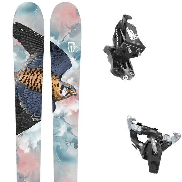 Pack ski de randonnée ICELANTIC MAIDEN 101 LITE + Fix