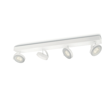 Philips Opbouwspot MyLiving Clockwork LED Wit 4 x 4,5W
