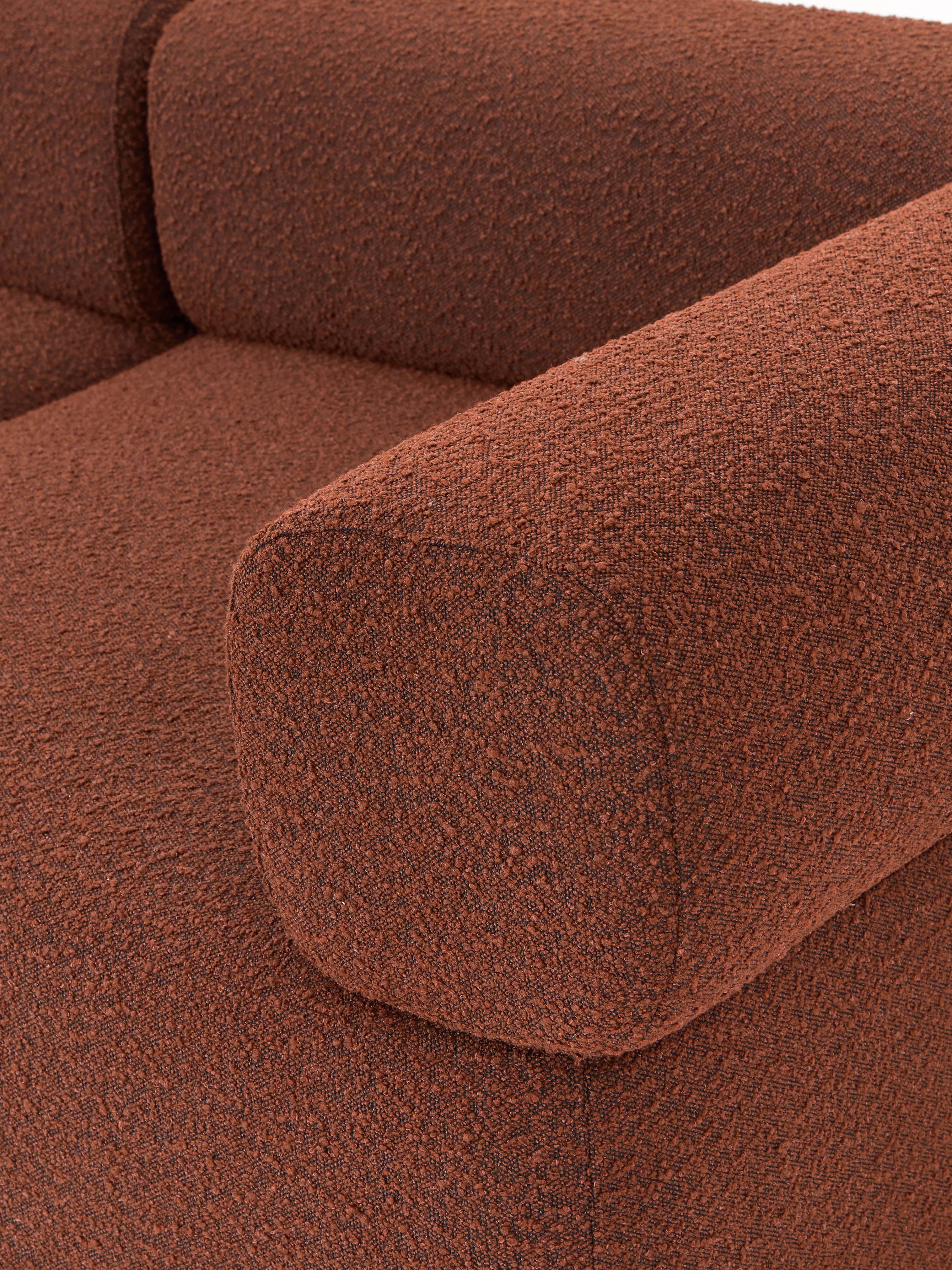 Modulaire bouclé poef Anton