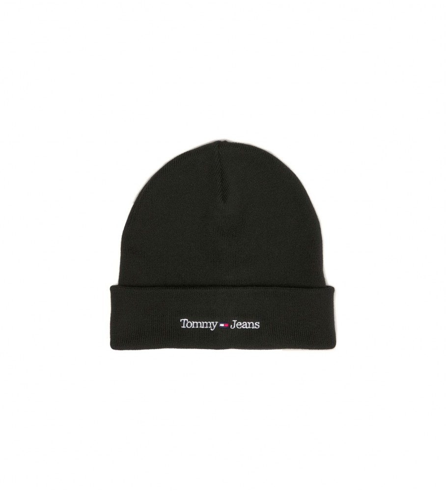Gorro esportivo preto Tommy Hilfiger