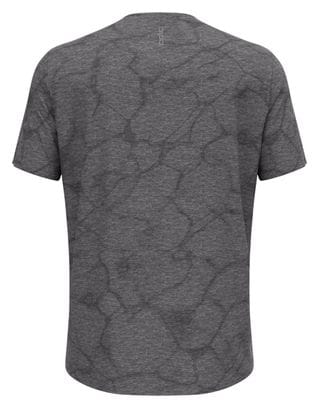 Maillot Manches Courtes Odlo Zeroweight Engineered Chill-Tec Gris