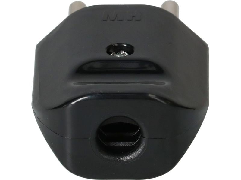 Max Hauri Montagestecker MH T12, Schwarz 3-poliger MH 12 Stecker