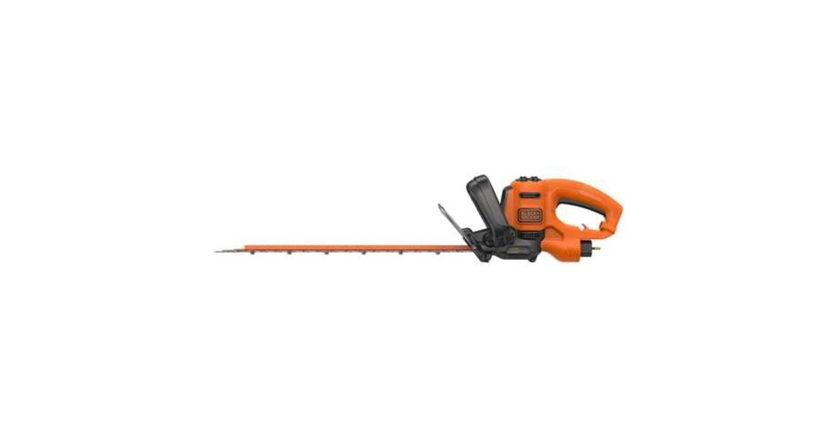 BLACK+DECKERHeggenschaar BEHTS301   (Oranje/zwart, Met extra zaagblad voor verhoogde snoeicapaciteit)