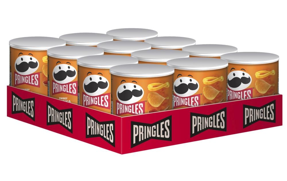 Chips Sweet Paprika 12 x 40 gWürziges Knabbergebäck aus Kartoffeln