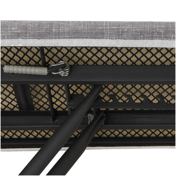 Blokker Strijkplank - M - 122x38 cm - Zwart
