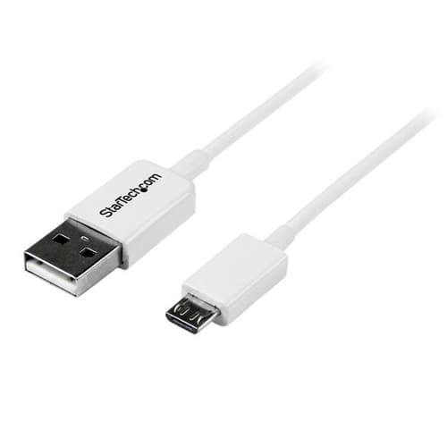 StarTech.com 0.5m USB 2.0 A/Micro-B m/m, 0,5 m, USB A, Micro-USB B, USB 2.0, Han