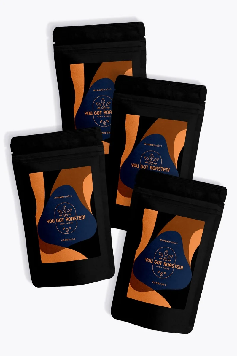 roastmarket you got roasted! Espresso Daily Grind Bio Vorteilspaket 2kg