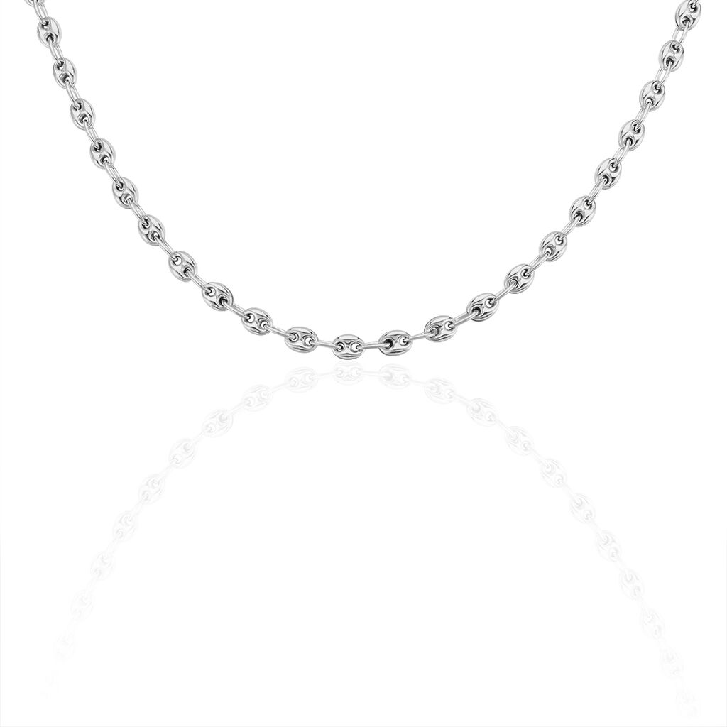 Collier Carrus Argent Blanc