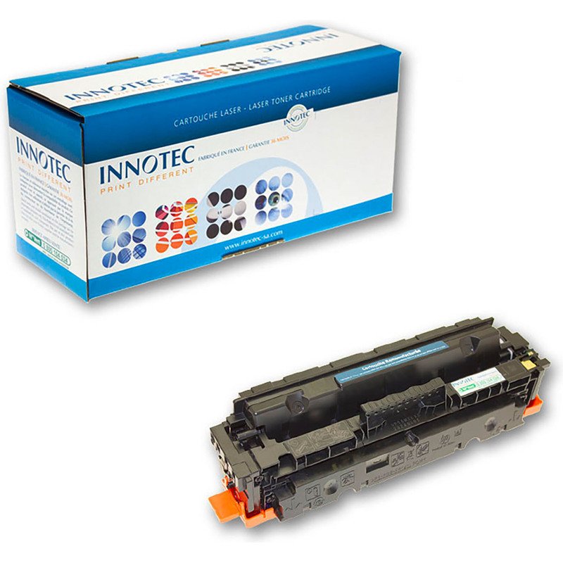 Toners Innotec compatibles CANON 055H couleurs séparées pour imprimante laser