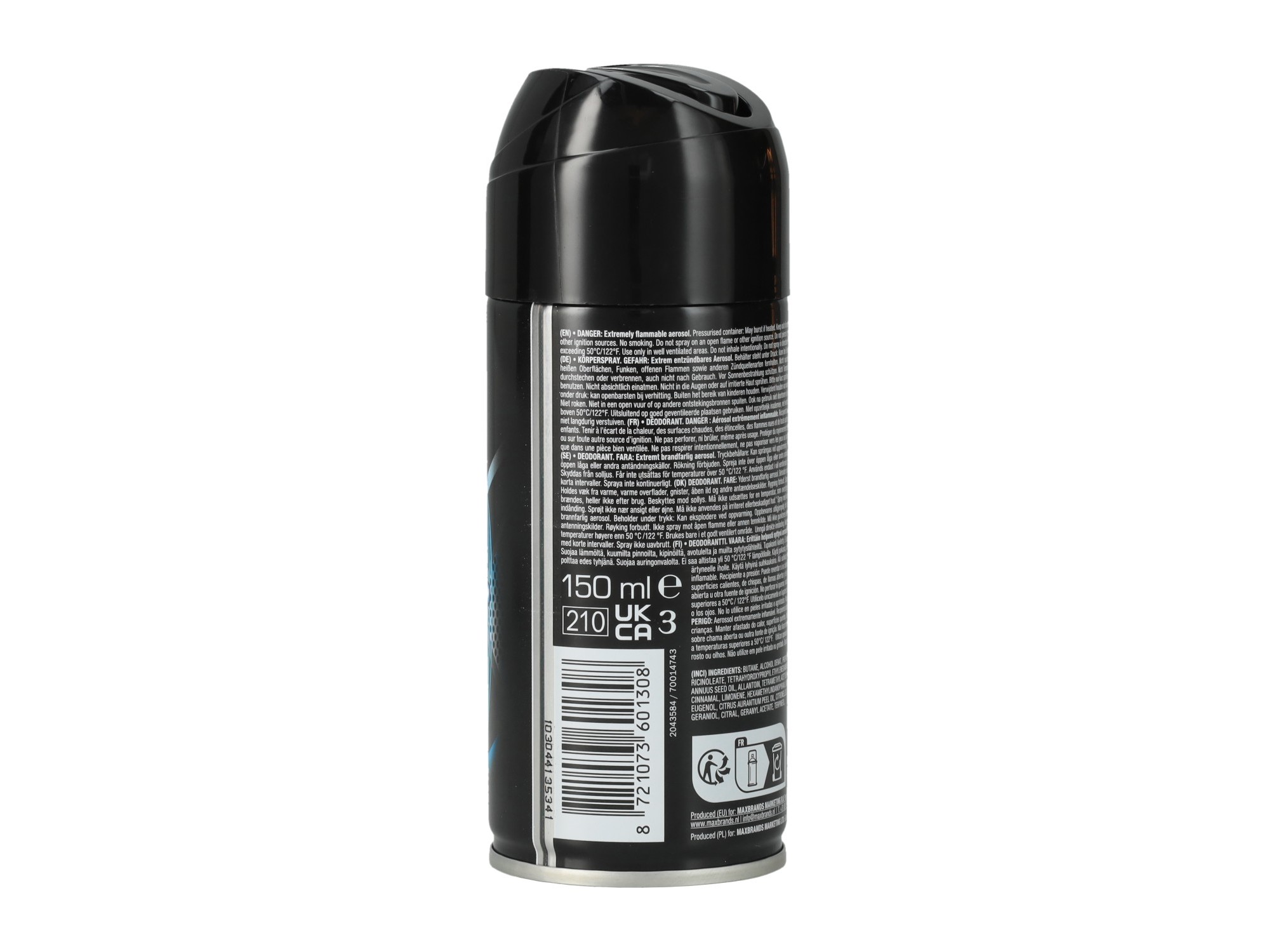 DESODORIZANTE BODY-X FUZE PULSE 150ML