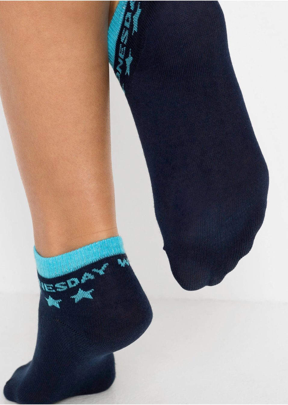 Lot de 7 paires de chaussettes courtes enfant