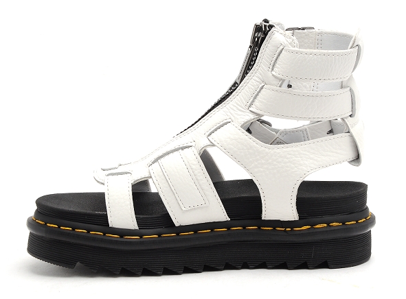 Dr martens nu pieds plats femme olson blanc
