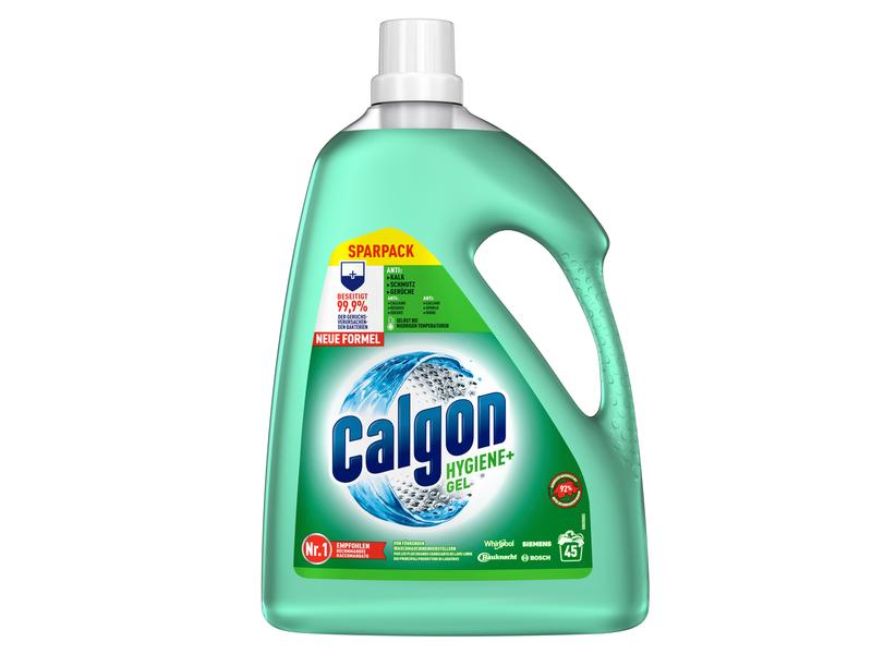Calgon Maschinenreinigungsmittel Hygiene  Gel 2.25 l Anti-Kalk-Gel für eine hygienisch saubere Waschmaschine