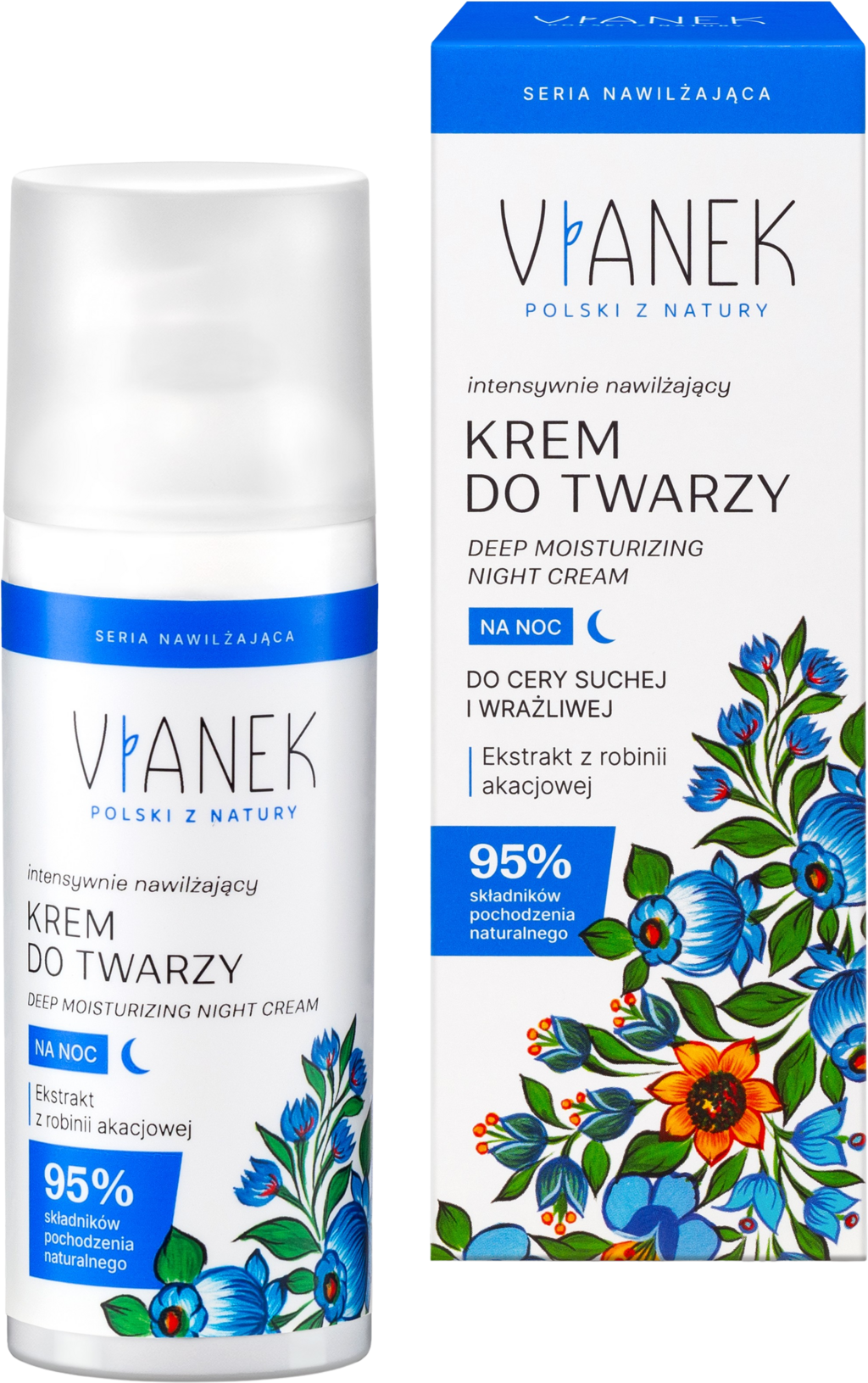 VIANEK  Deep Moisturizing Night Cream, 50 ml