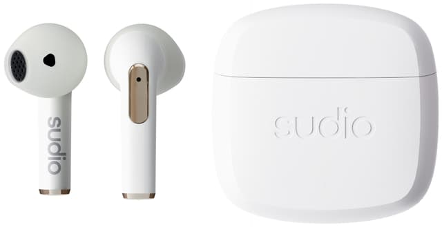 Sudio N2 trådløse in-ear høretelefoner (hvid)