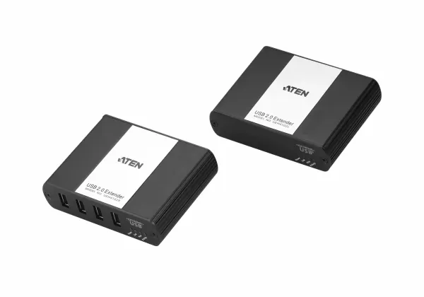 ATEN UEH4102 Local and Remote Units - USB-forlængerkabel - 4 porte - op til 100 m