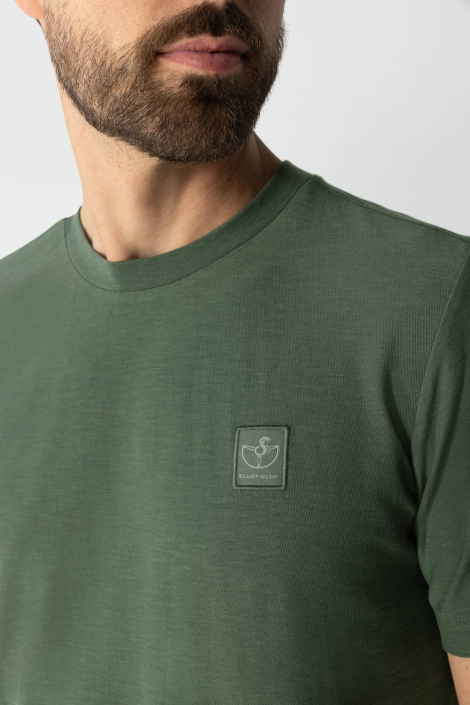 BlueFields groene heren t-shirt