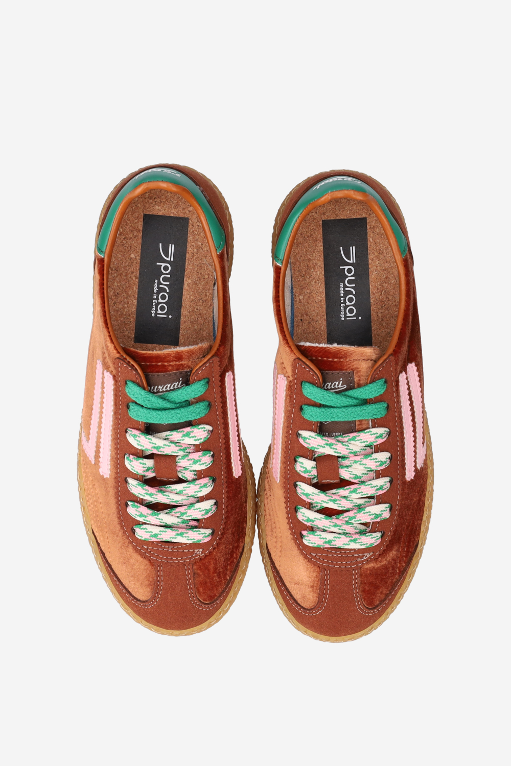 6.01 XS velvet sneakers