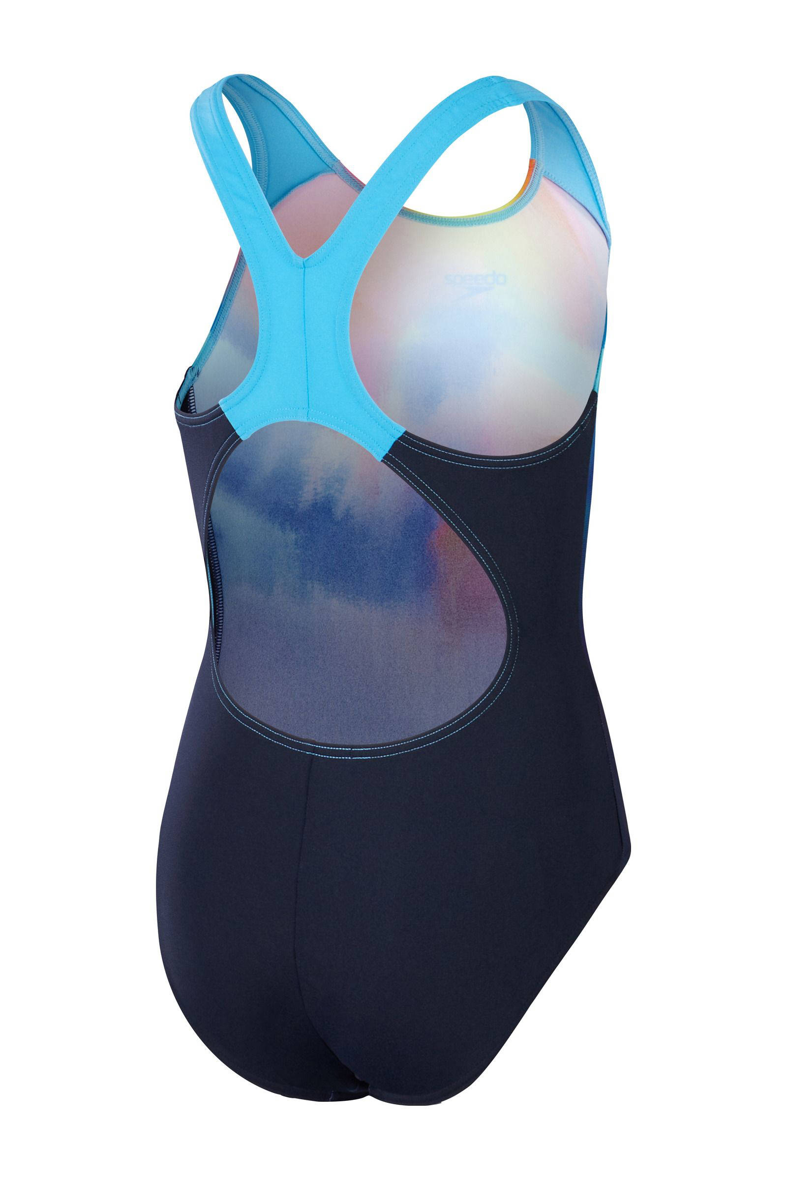 Speedo Endurance+ sportbadpak Splashback blauw/donkerblauw