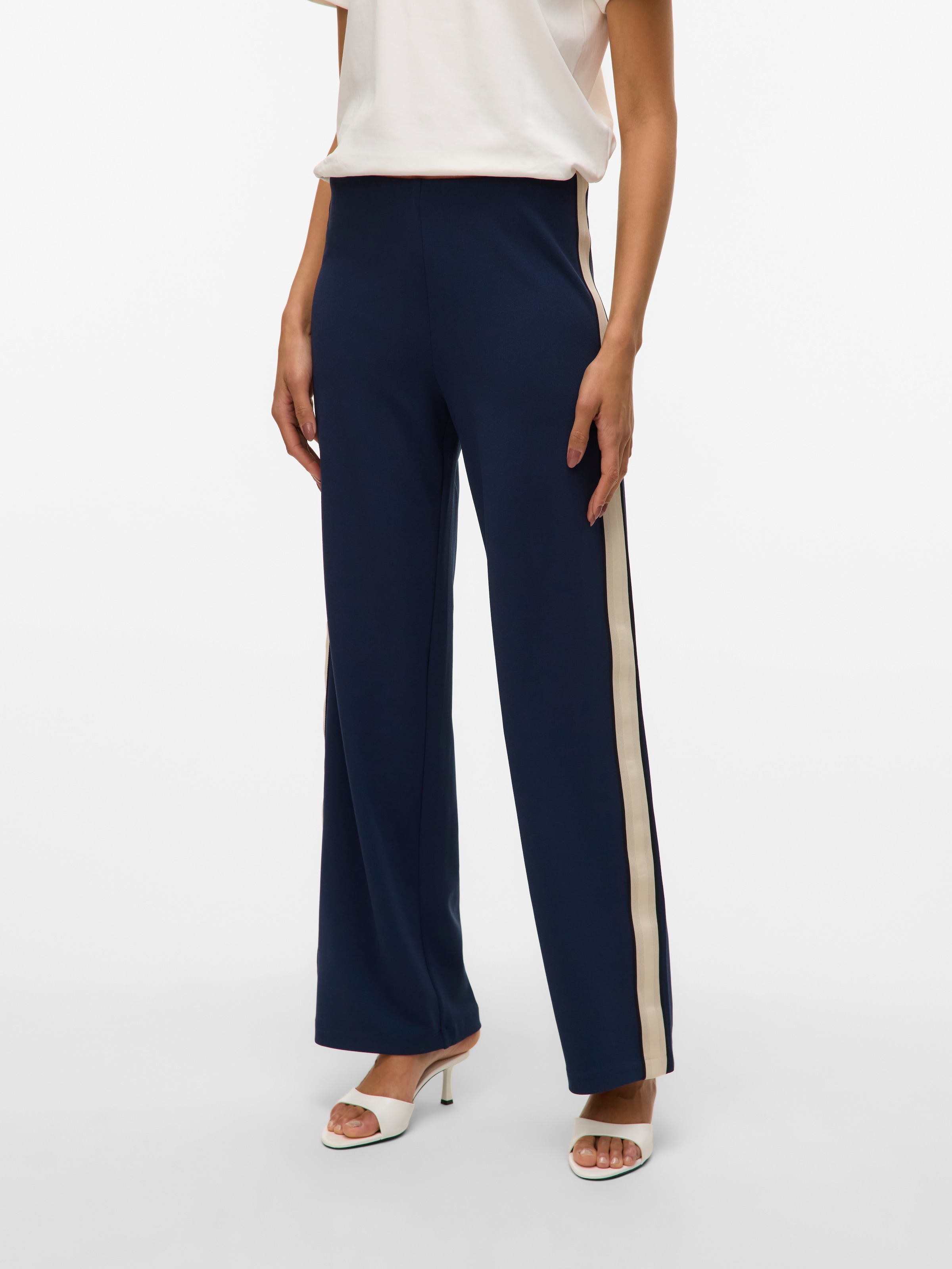 Vero Moda Anzughose »VMBERLIN MW WIDE PANEL PANT NOOS«
