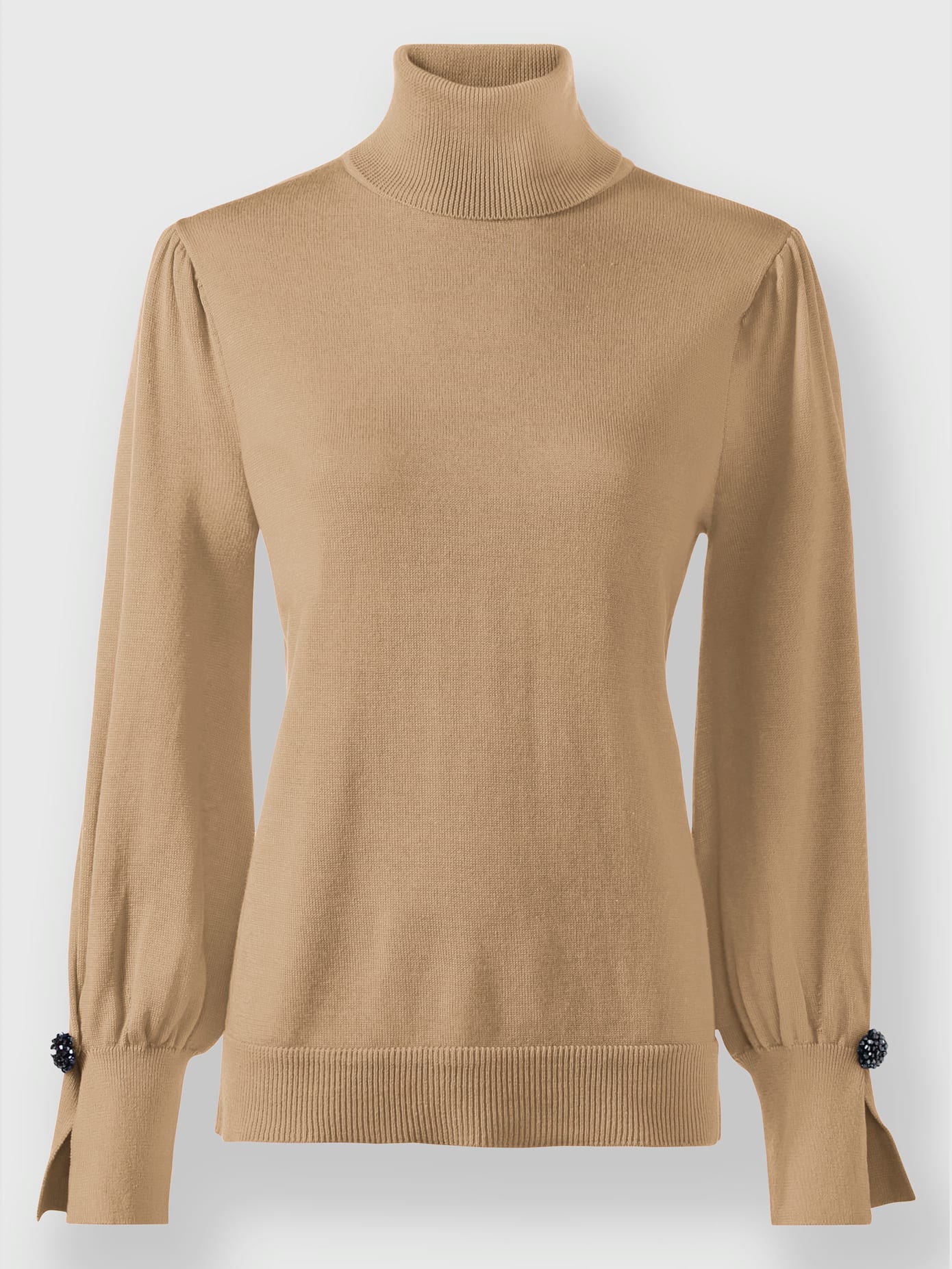 Pull col roulé flatteur