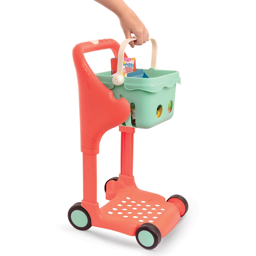 B.TOYS B. Shop & Glow - Musikalischer Einkaufswagen 1