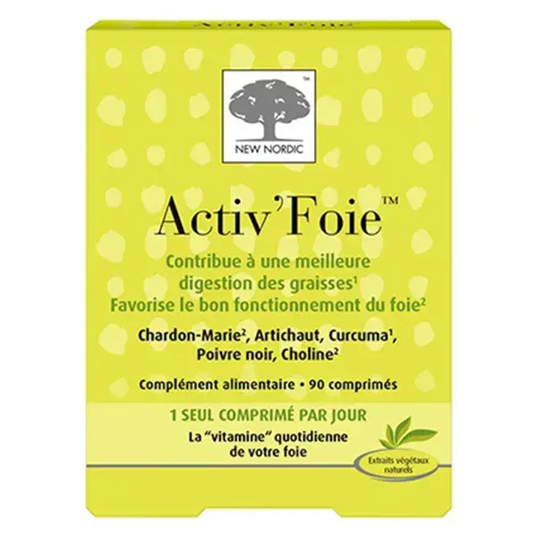 New Nordic Activ' Liver 90 comprimidos