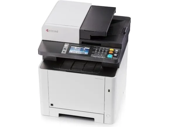 Kyocera ECOSYS M5526cdw - Multifunktionsprinter - farve - laser - Legal (216 x 356 mm)/A4 (210 x 297 mm) (original) - A4/Legal (medie) - op til 26 spm (kopiering) - op til 26 spm (udskriver) - 300 ark - 33.6 Kbps - USB 2.0, Gigabit LAN, USB vært, Wi-