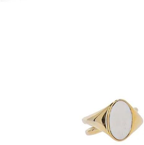 Charlotte Chesnais Ringen - Initial Signet Ring in gold