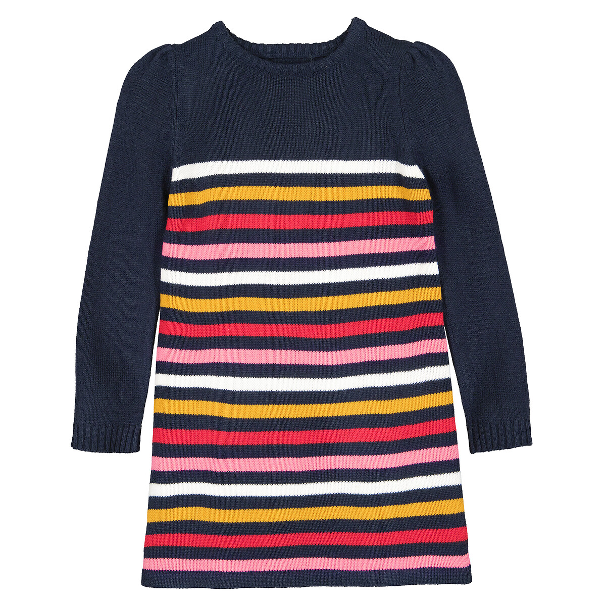 COLEÇÃO LA REDOUTE<br>Vestido listrado, multicolorido