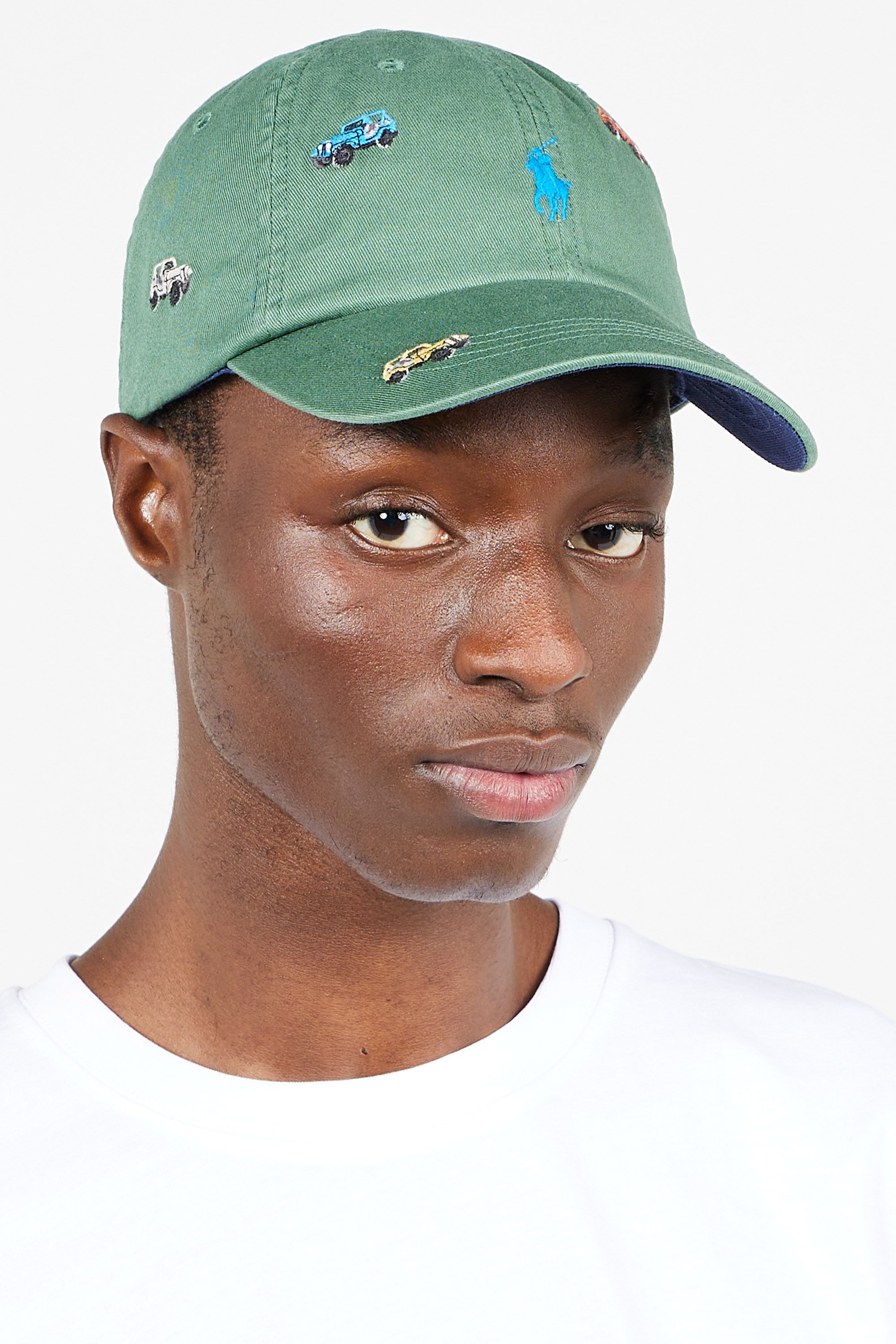 POLO RALPH LAUREN Casquette  Embroidered Twill Ball Cap Vert