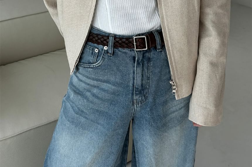 SeoulPop - Unisex effen ritsjack
