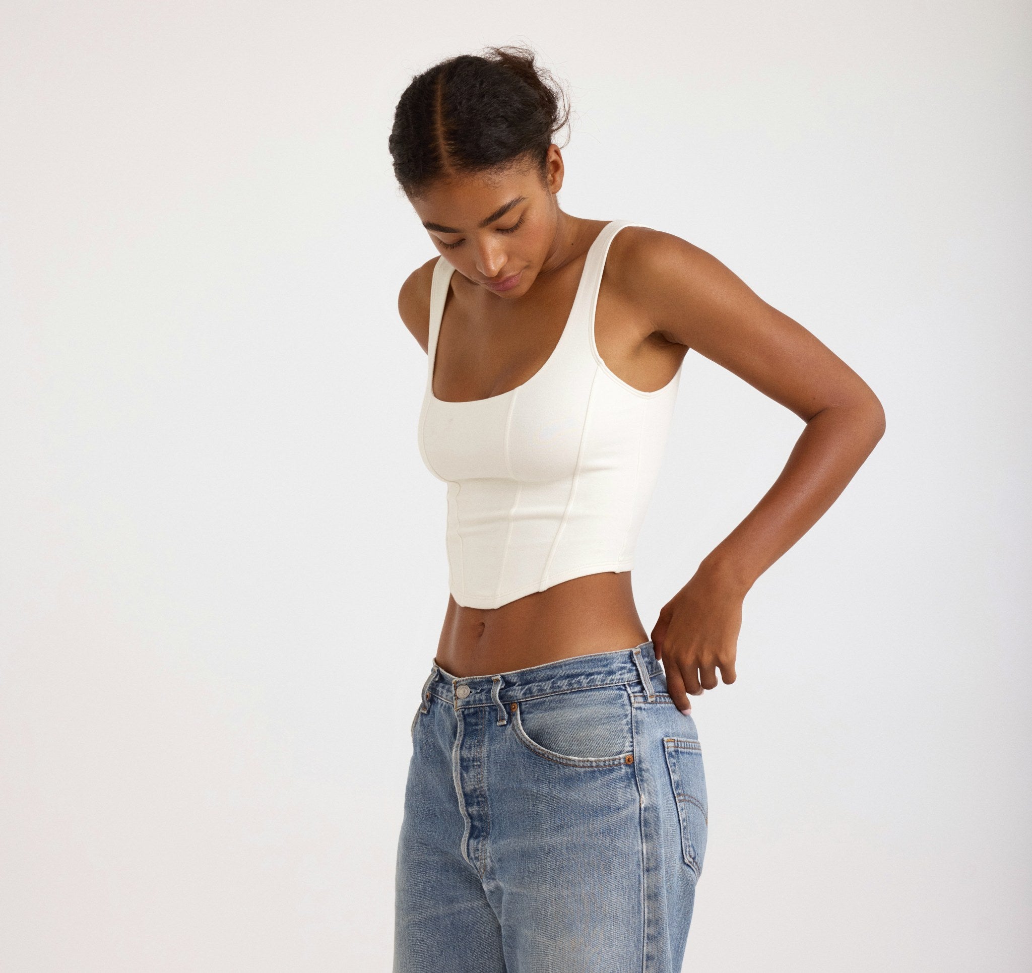 COTTON<br>Flex Corset Top