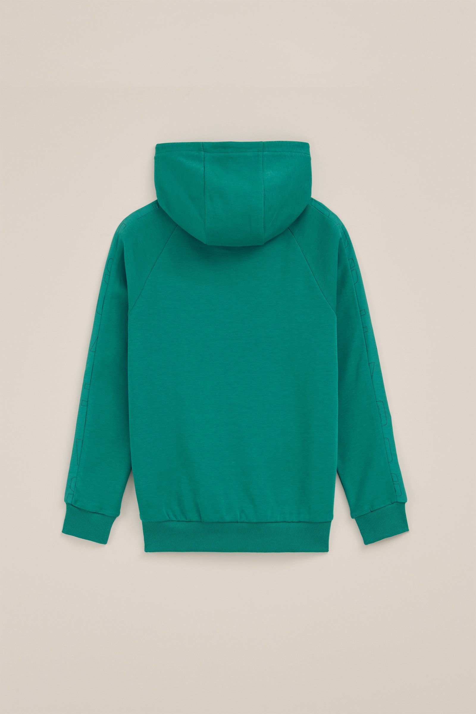 Jongens hoodie met opdruk Salty Dog Petrol