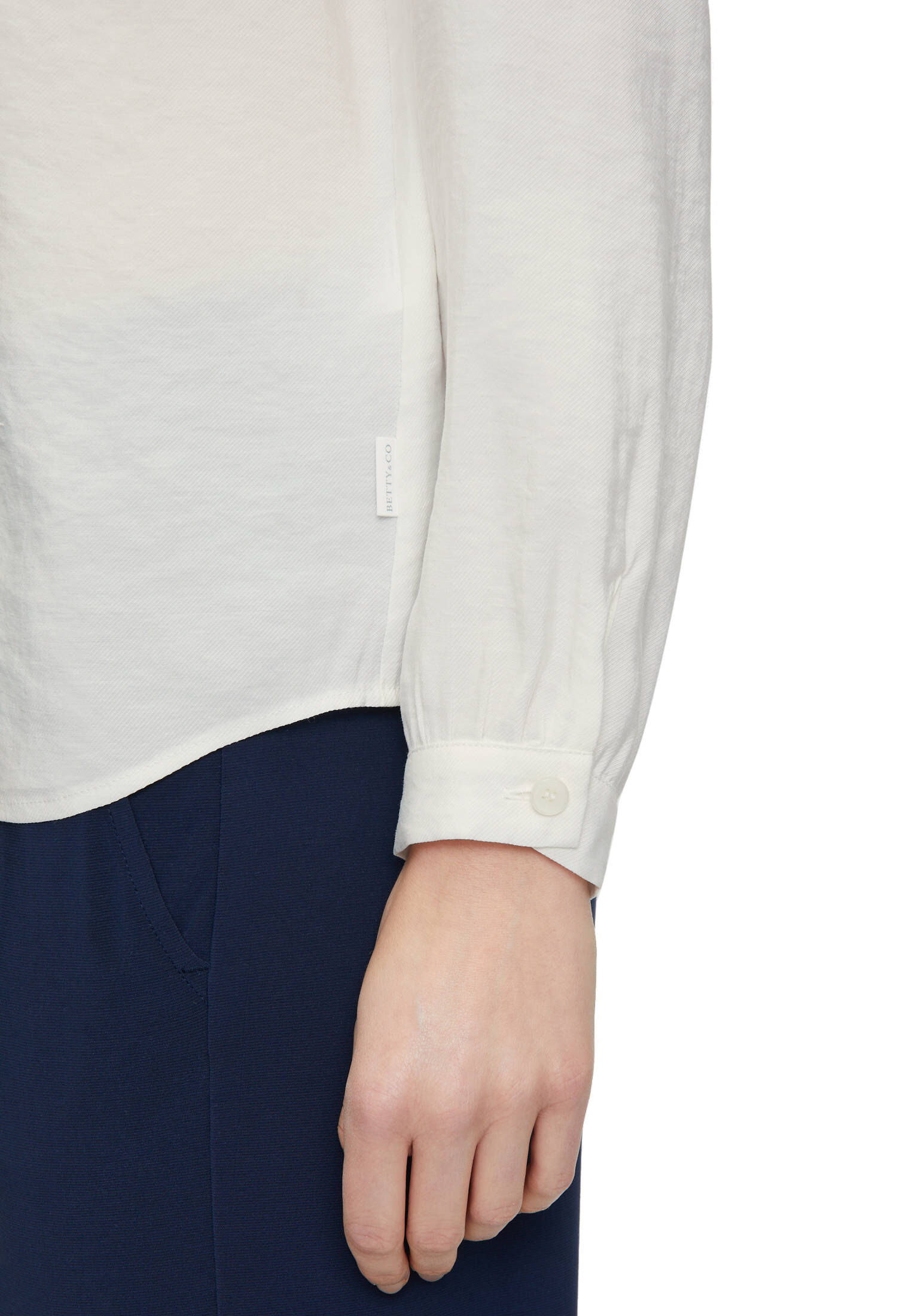 Betty & Co| Damen Schlupfbluse mit Struktur