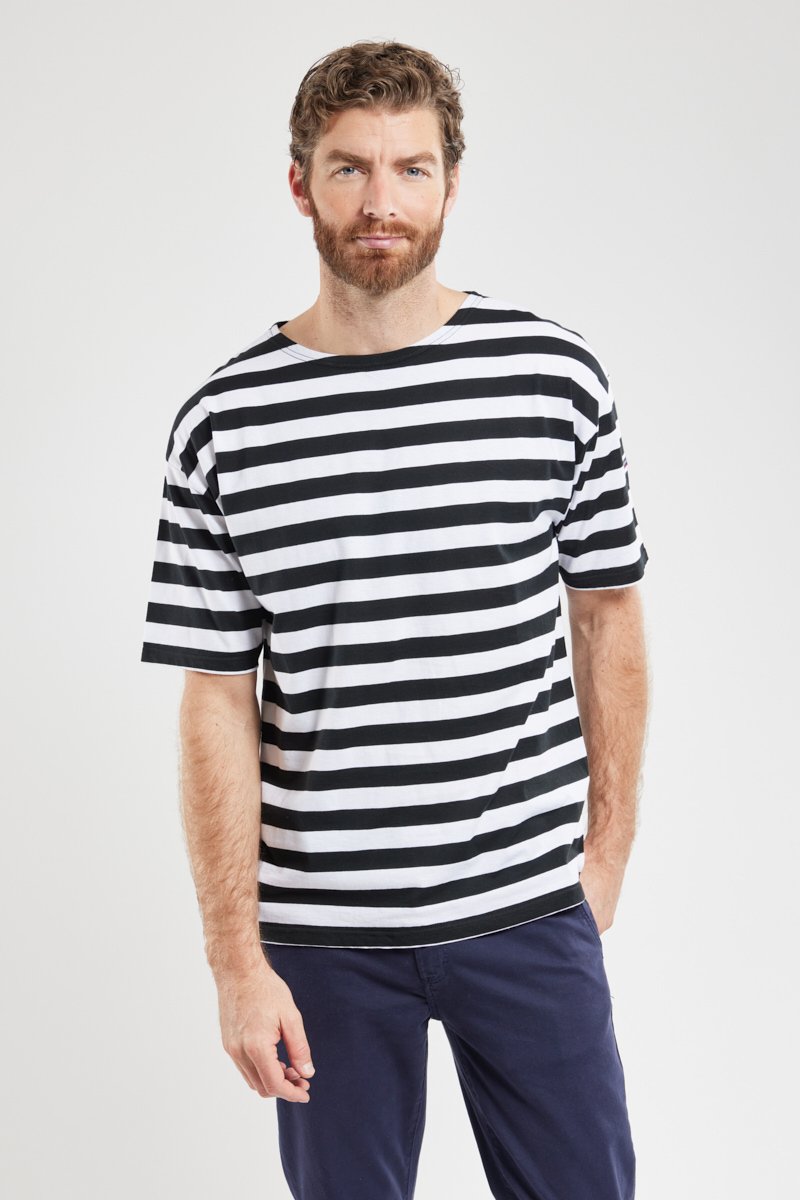 T-shirt rayé - coton