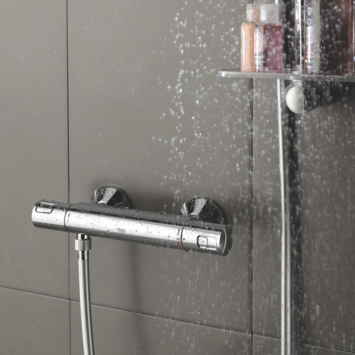 Grohe thermostatische douchekraan Precision Start - chroom 15 cm