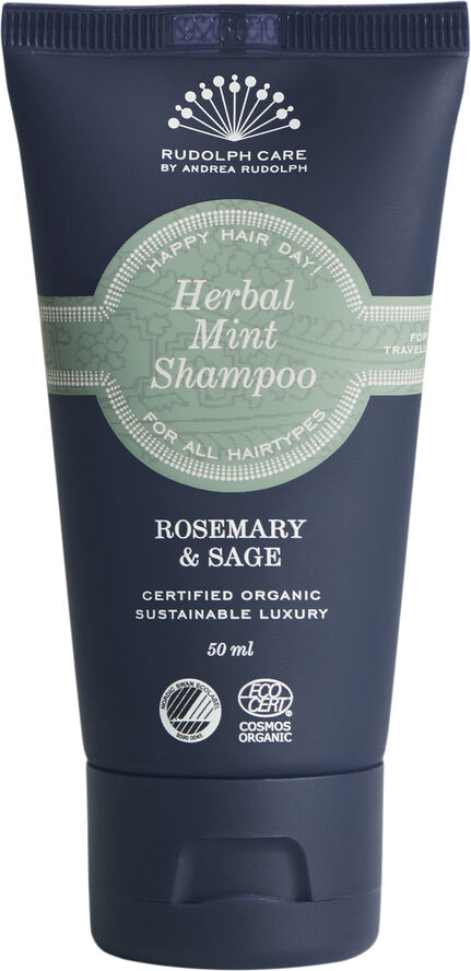 Rudolph Care Herbal Mint Shampoo - Travelsize 50 ml.