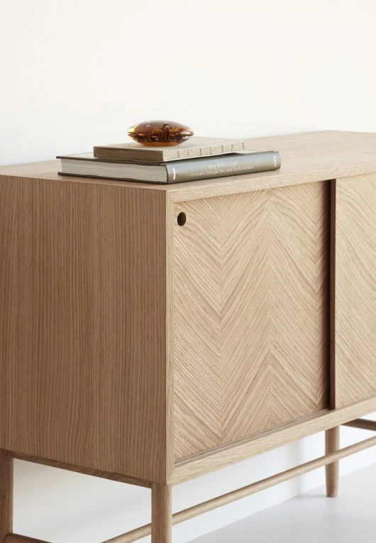 Hübsch  Kommode, egetræ - 100x40xH:70cm.