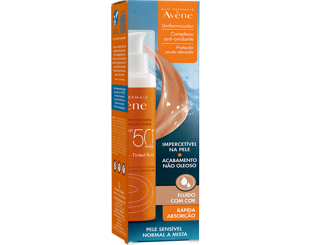 FLUÍDO AVENE SOLAR COM COR SPF50  50ML
