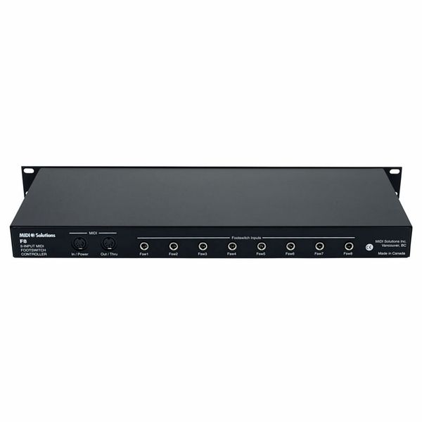 MIDI Solutions F8 Fußschalter / MIDI Converter