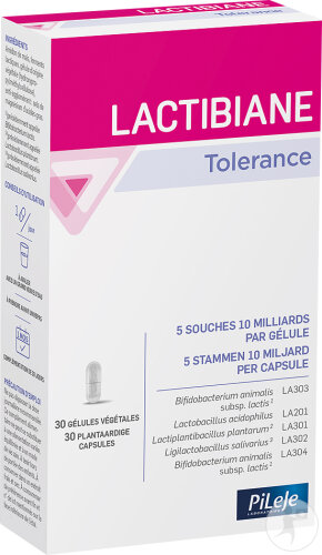 PiLeJe Lactibiane Tolérance 30 Gélules