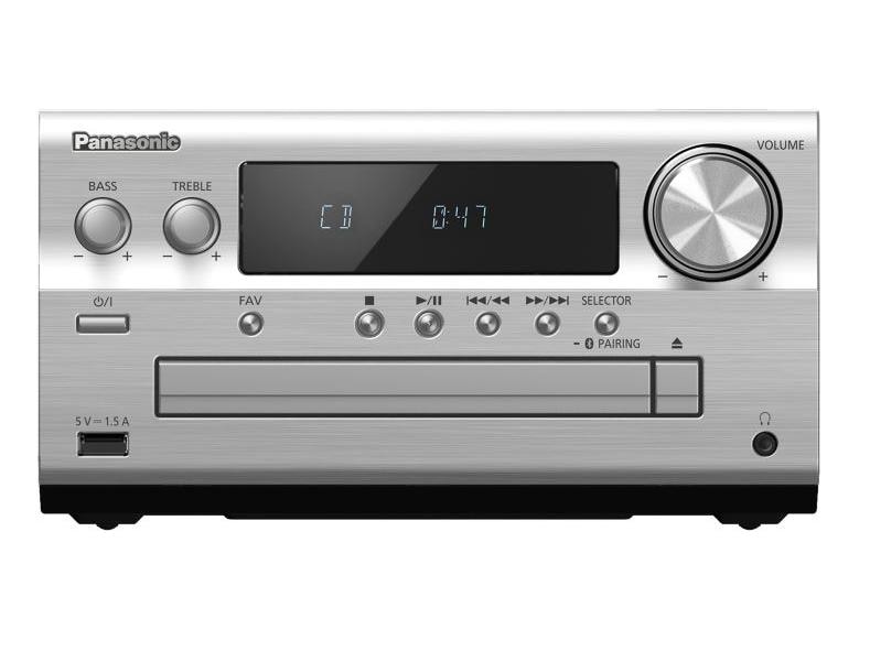 Panasonic Micro-HiFi Anlage SC-PMX802E Schwarz/Silber Premium Micro HiFi System mit DAB : Brillanter Klang mit vielen Extras